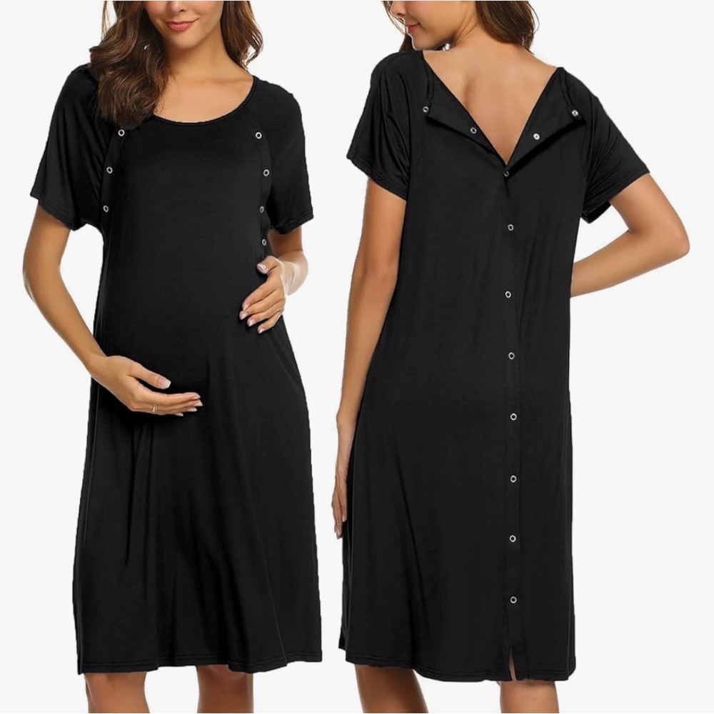 Maternity & Nursing Gown